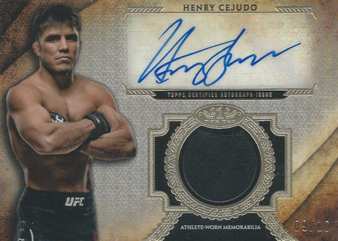 2018 Topps UFC Knockout Checklist Details, Release Date