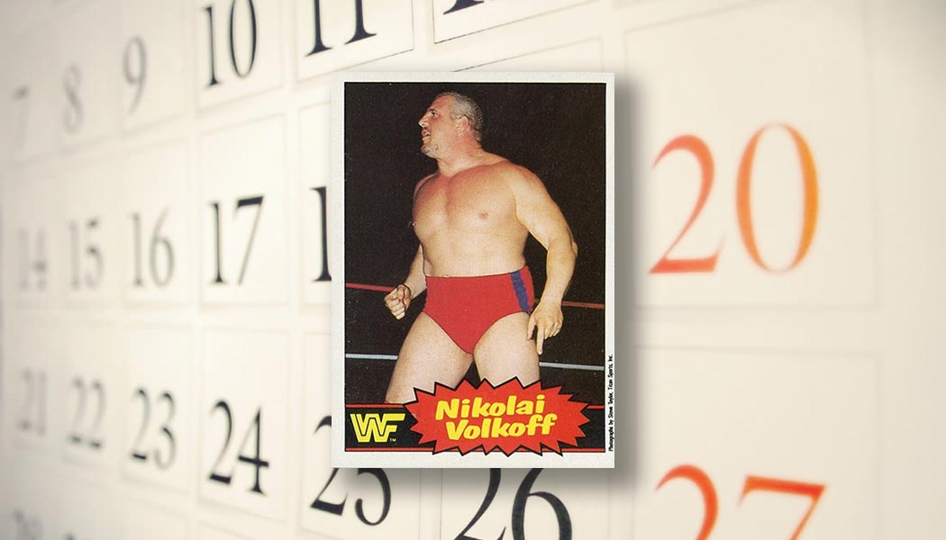 The Daily O Pee Chee Pro Wrestling Stars Series Nikolai Volkoff Beckett News