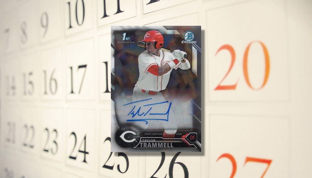 The Daily: 2016 Bowman Chrome Draft Taylor Trammell