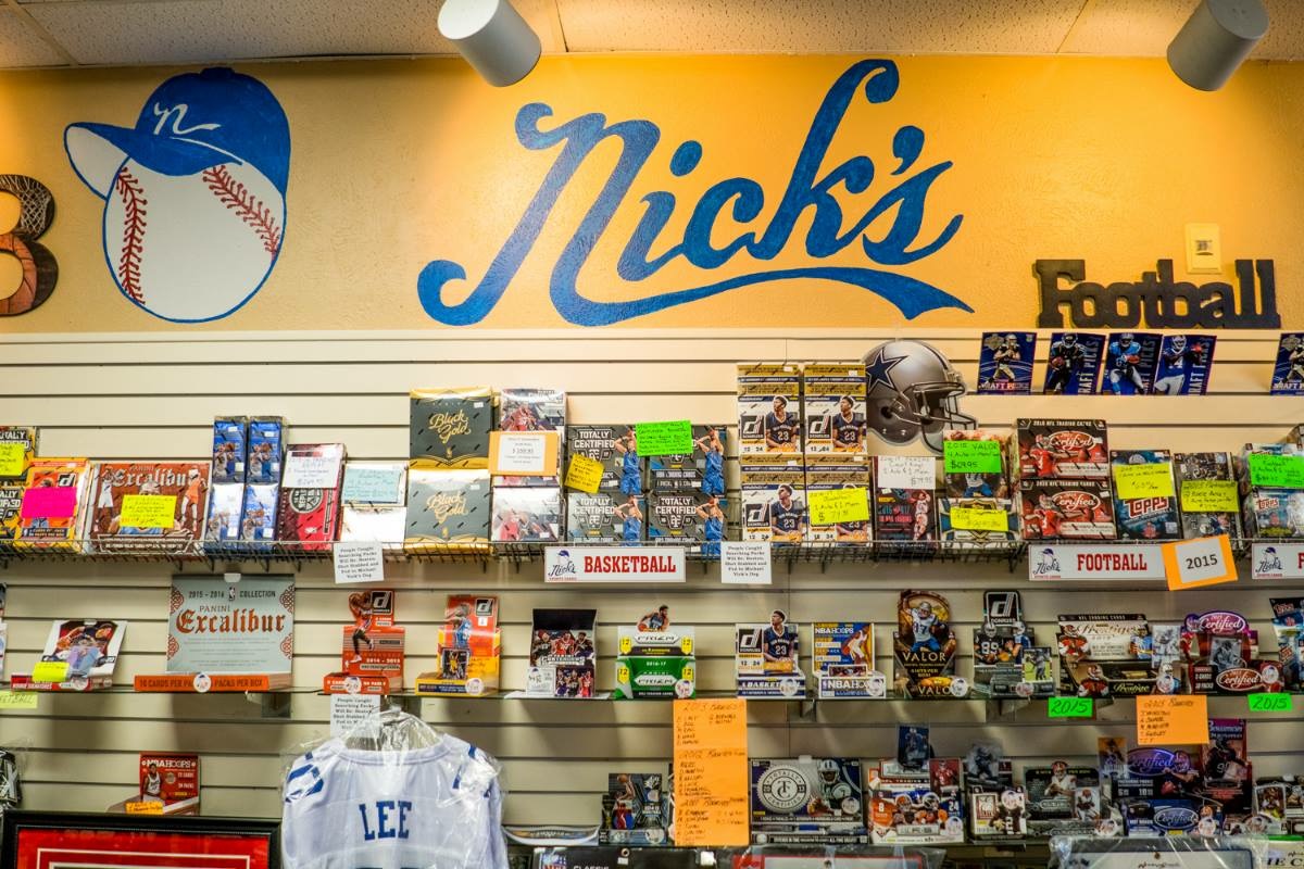 Nick's Sports Cards & Memorabilia Dallas Tx at Lucia Monk blog