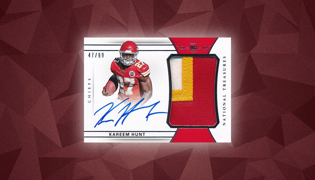 : 2018 Score Color Rush #2 Kareem Hunt Kansas City Chiefs  Football NM-MT : Collectibles & Fine Art