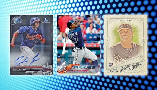 Ronald Acuna Jr. Rookie Card and Prospect Card Highlights