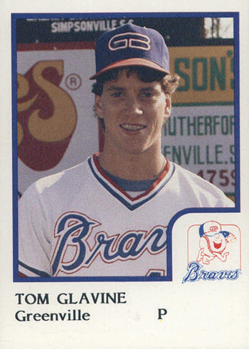 1988 Topps Tom Glavine Rookie Card #779