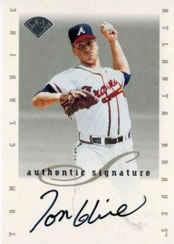 Tom Glavine Cards, Rookie Cards and Autographed Memorabilia Guide