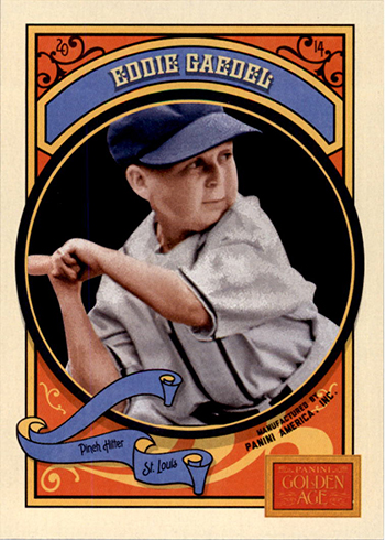 2014 Panini Golden Age Eddie Gaedel