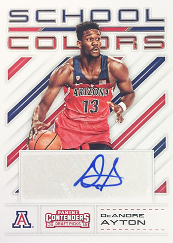 First Buzz: 2018 Panini Contenders Draft Picks basketball