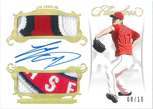 2018 Panini Flawless Baseball Rookie Dual Patch Autographs