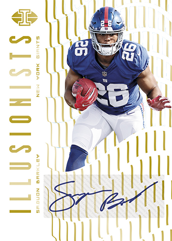 : 2018 Panini Illusions #38 Ottis Anderson/Saquon