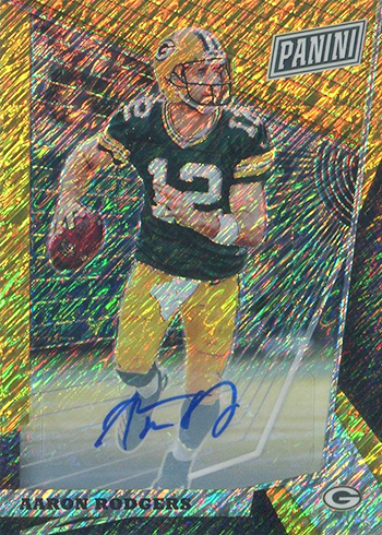 2018 Panini National Convention VIP Gold Packs Gold Autograph Aaron Rodgers