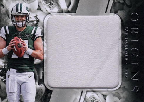 2018 Panini Origins Football Rookie Jumbo Jersey Sam Darnold