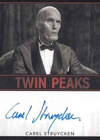 2018 Rittenhouse Twin Peaks Carel Struycken