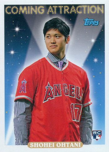 2018 Topps Archives Baseball Coming Attraction Shohei Ohtani