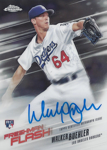 2018 Topps Chrome Alex Wood Los Angeles Dodgers #39 Baseball card M32P4