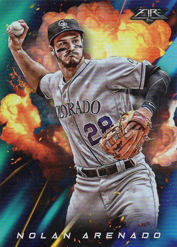 2018 Topps Fire Baseball #182 Justin Turner Los  