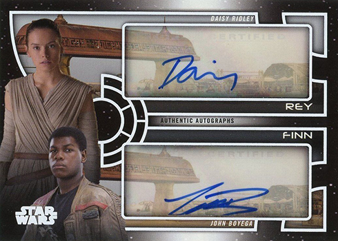 Star Wars Galactic Files 2018 Blue Base Card ROTJ-27 Lieutenant Endicott