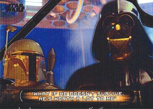 Star Wars Galactic Files HAN SOLO QUOTES Trading Card Insert MQ-1 2018 Star Wars Galactic Files HAN SOLO QUOTES Trading Card Insert MQ-1 2018