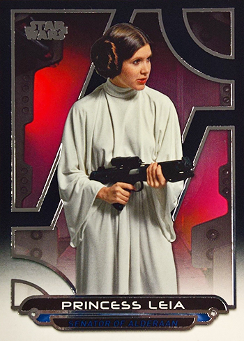 2A Princess Leia】 SSP Topps Star Wars | solomonicminerals.com