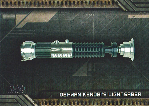 2018 Topps Star Wars Galactic Files Weapons