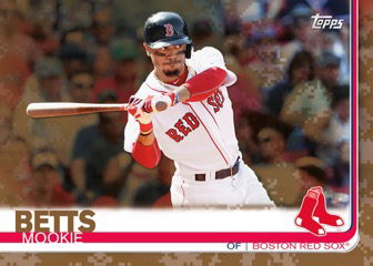 2019 Topps Series 1 Baseball Camo Mookie Betts