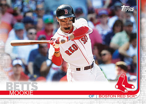 2019 Topps Baseball Mookie Betts