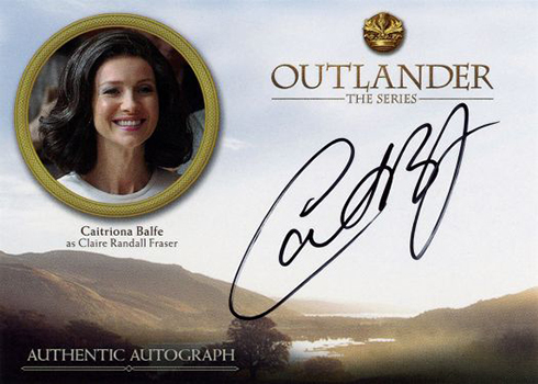 Outlander Season 3 Caitriona Balfe Autograph