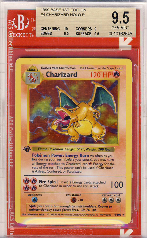 Top 10 Charizard Pokémon Card List Most Expensive Highest