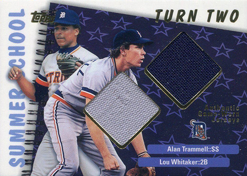 Shared Real Estate: Baseball Cards with Alan Trammell and Lou Whitaker  Together - Beckett Pricing Insider