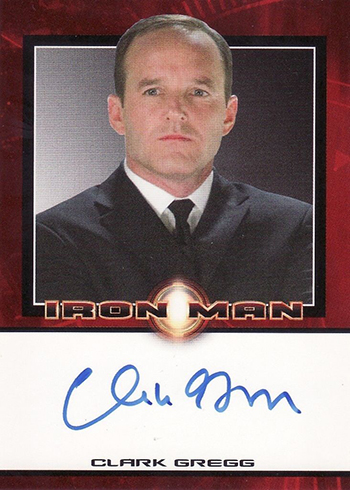 Clark Gregg Autographed Captain Marvel Agent Coulson 8x10