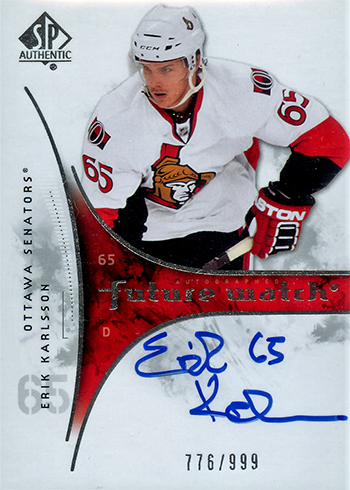 2009-10 SP Authentic Erik Karlsson RC