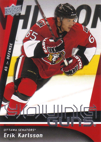 2009-10 Upper Deck Erik Karlsson Young Guns RC