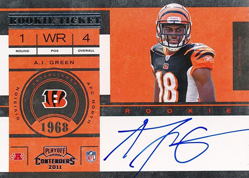 Buy A.J. Green Cards Online  A.J. Green Football Price Guide - Beckett