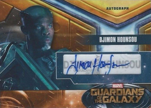 2014 Upper Deck Guardians of the Galaxy Autographs Djimon Hounsou