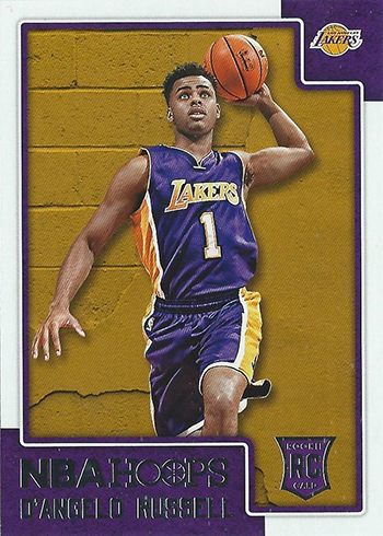 2015-16 NBA Hoops D'Angelo Russell RC