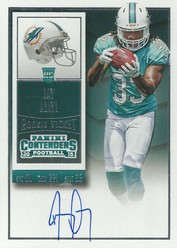 2015 Panini Contenders Jay Ajayi RC Autograph