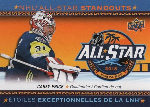  (CI) Tim Horton Hockey Card 2017-18 Tim Hortons Top