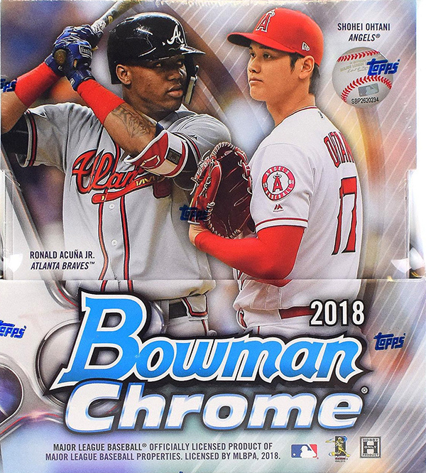 2018 Bowman Chrome Baseball Hobby Box