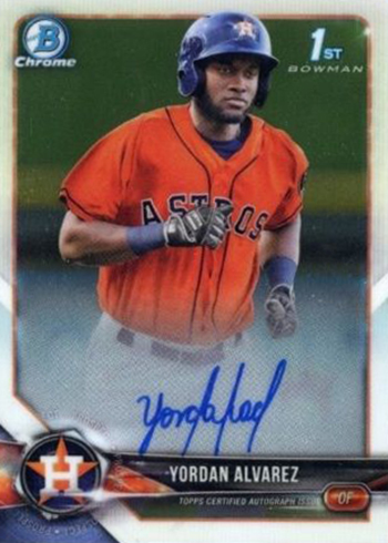 Top 5 Selling 2018 Prospect Autographs in 2018 Bowman Chrome