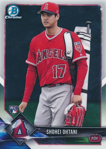 2018+Bowman+Platinum+-+SP+Photo+Variation+Gear+Bag+Over+Shoulder+%2334+ Shohei+Ohtani+%28RC%29 for sale online