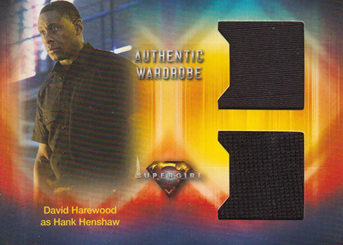 2018 Cryptozoic Suergirl Season 1 Dual Wardrobe DM3 David Harewood as Hank Henshaw