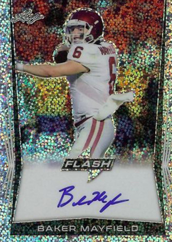 2018 Leaf Flash Football Baker Mayfield Autograph