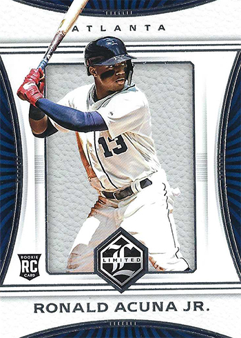 Ronald Acuna Jr. Braves Autographed 2019 Bowman #78 Baseball Card