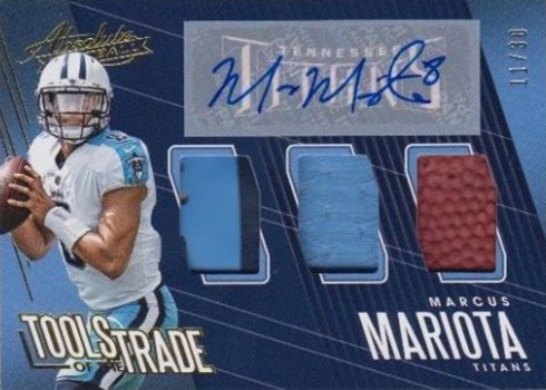 Marlon Mack 2018 Panini Absolute Tools Of Trade Jersey Football