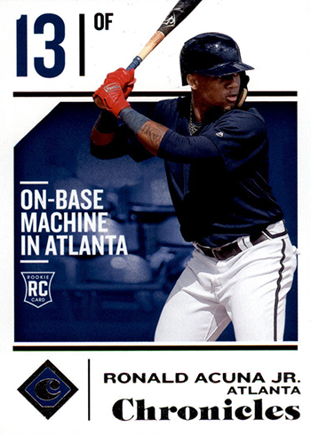 Ronald Acuna Jr Rookie 2019 Bowman Baseball #78 Atlanta Braves ROY –