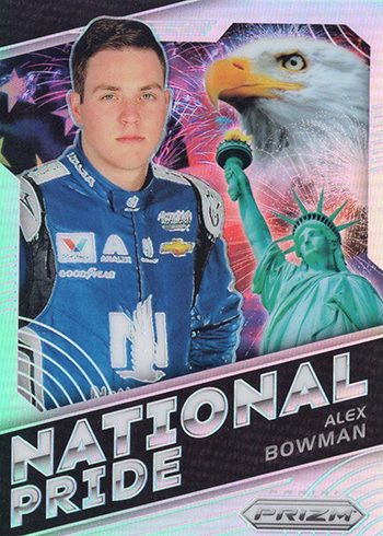 2018 Panini Prizm Racing National Pride Prizm Alex Bowman
