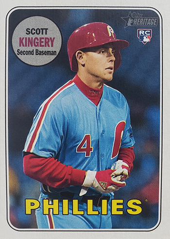 Scott Kingery #83-3 Topps Baseball 2018 Update Series 1983 Design