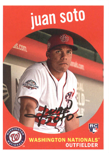 2018 Topps Archives Juan Soto RC