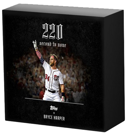2018 Topps Bryce Harper X 220 Checklist and Details on How to Get It