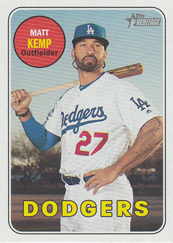  2018 Topps #183 Matt Kemp Braves Baseball : Collectibles & Fine  Art