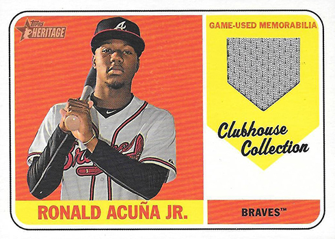  2018 Topps Heritage High Number Clubhouse Collection