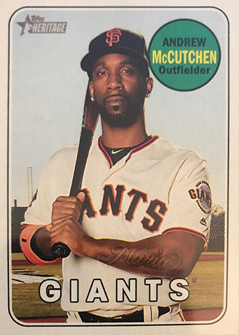  2018 Topps Update and Highlights Baseball Series #US83 Andrew  McCutchen San Francisco Giants Official MLB Trading Card : Collectibles &  Fine Art